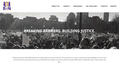 Desktop Screenshot of bostonwomensfund.org